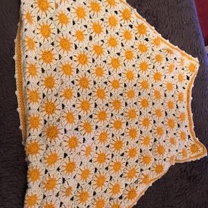 daisy crotchet tank top